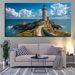canvas Mural Decoration Canvas Prints Painting, Lighthouse Mural Decoration Poster, Lighthouse Navigation Canvas Painting Printing_voghion.com