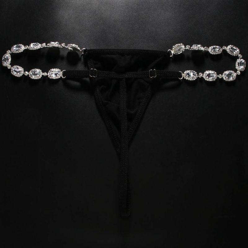 Cadena para bragas con diamantes de imitación para mujer, tanga sexy para mujer, cadena para el cuerpo, discoteca para mujer, alta gama_voghion.com