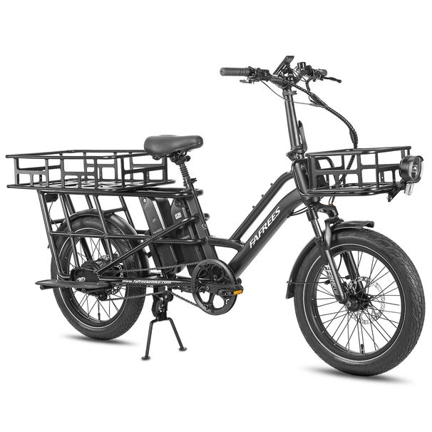 Fafrees FF20 CUV Bici elettrica da carico 250 W con doppia batteria da 48 V 12 Ah, 20 pollici_voghion.com