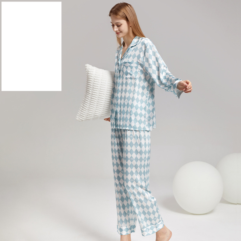 Roupas femininas de seda gelada para casa_voghion.com