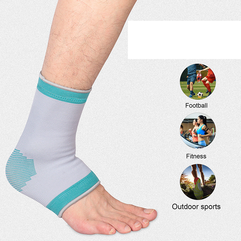 Sports ankle support knitted breathable lightweight pressure ankle socks Basketball running ankle protection sports support_voghion.com