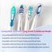 4 Pack Compatible With Oral B Long Head Electric Toothbrush Heads Dustproof Cover Caps, Long Replacement Brush Head Protectors Fit For Home And Travel_voghion.com