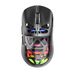Mouse da gioco wireless, M7 Tri-Mode RGB trasparente leggero, 2.4G BT 5.0, 3600 DPI, ergonomico per PC Mac Laptop_voghion.com