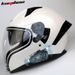 KQIBOO Dual Visor Motorcycle Full Face Helmet With Drinking System, 3C Certified, Lightweight, Bluetooth Intercom Compatible,_voghion.com