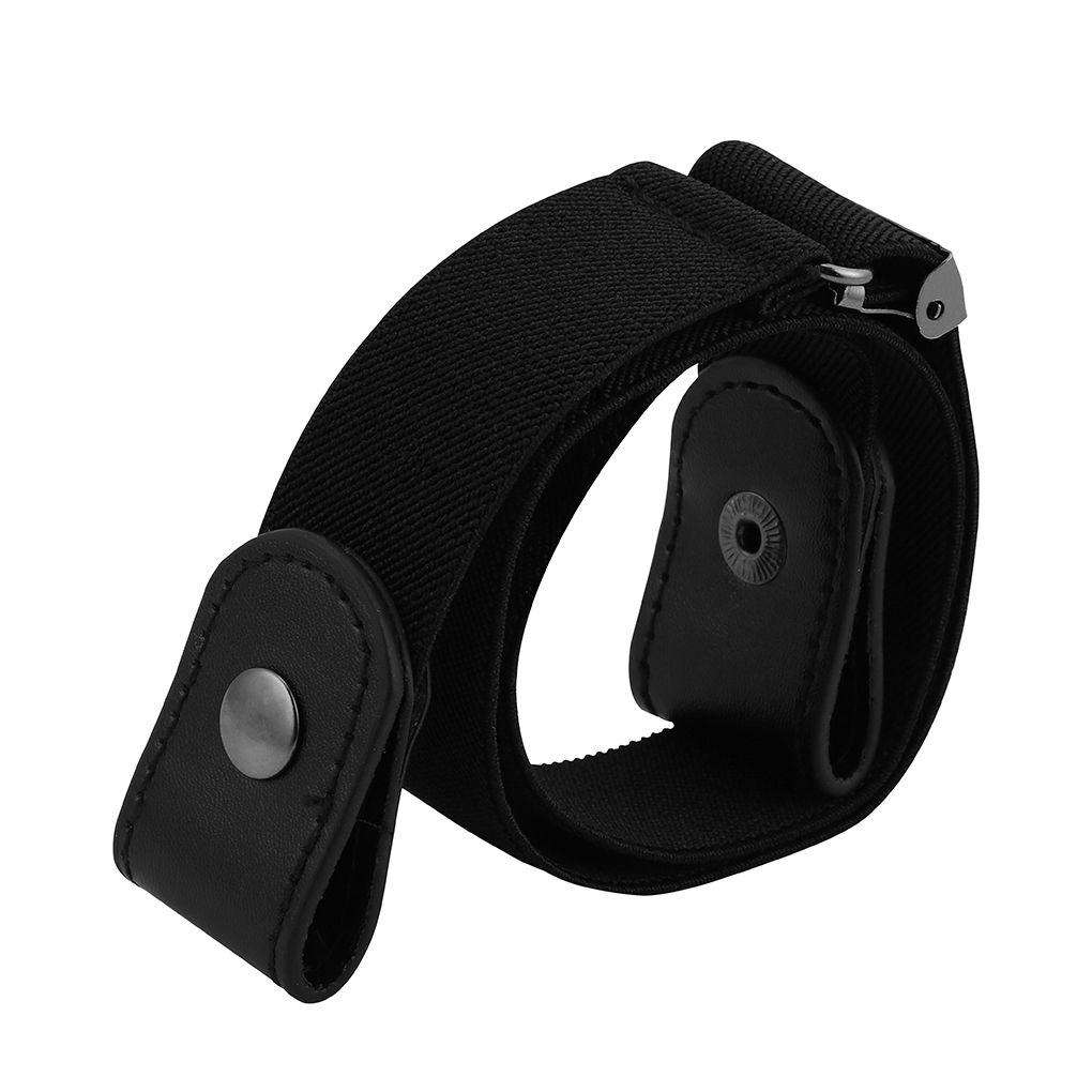 HOT Elastic Invisible Woven Fabric Traceless Unisex Waist Fashionable Jean Belt Dropshipping_voghion.com