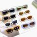 2023 Simple Design Classic Rectangle Sunglasses Boy Girl Children Vintage Sunglasses Uv Protection Kids Cute Fashion_voghion.com