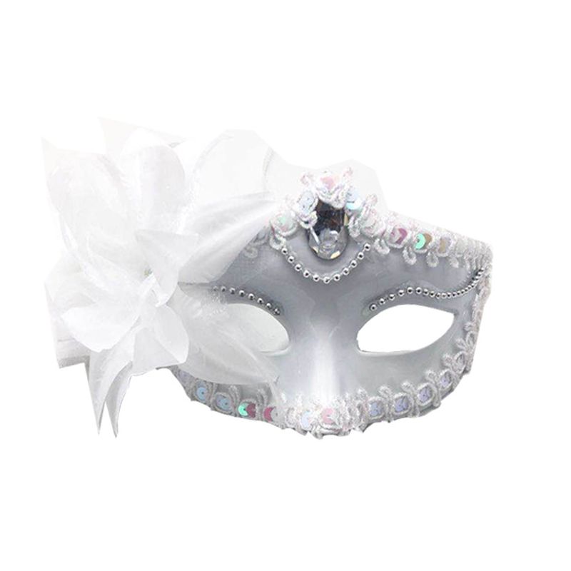 Masked Ball Luminous Mask Halloween Princess Cosplay New Half Face Mask_voghion.com