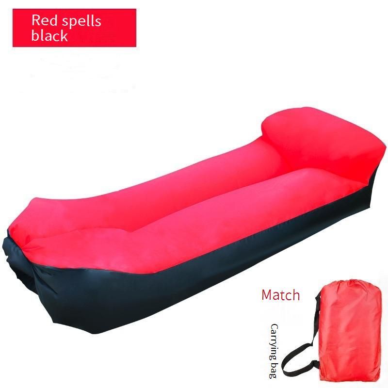 Przenośny nadmuchiwany leżak kempingowy, dmuchana sofa, mata plażowa, szybkie nadmuchanie, lekka, wytrzymuje 300 funtów_voghion.com