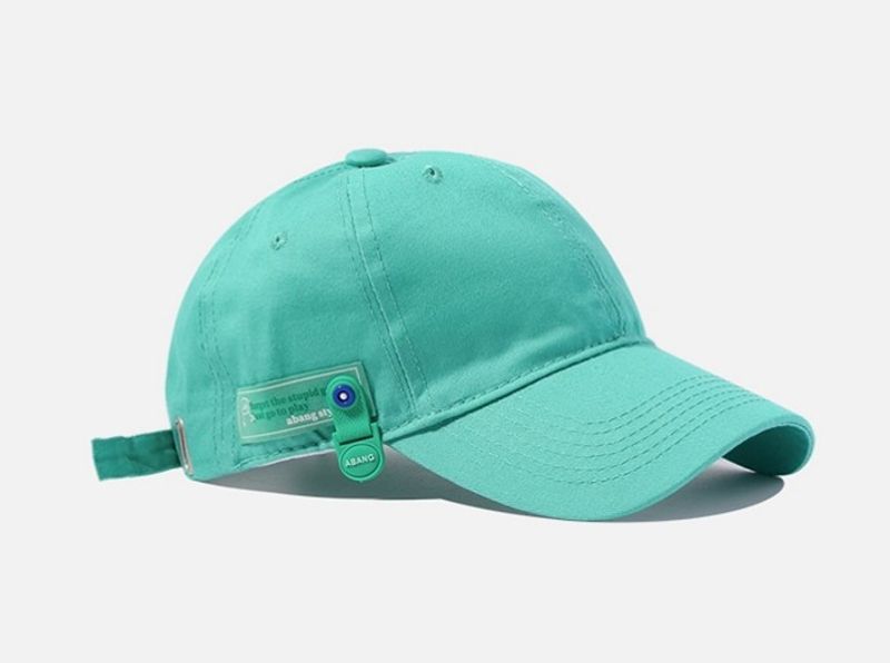 kis bőr alkalmi sokoldalú baseball férfi puha tetejű egyszerű napellenző sapka_voghion.com