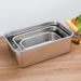 Lavabo cuadrado de fondo plano grueso con tapa, lavabo rectangular para buffet, caja de arena para gatos de acero inoxidable_voghion.com