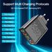 68W 5-Port USB-Ladegerät Adapter fir Handy Schnellladung iPhone 14 13 Samsung Xiaomi Smartphone Tablet a Smart_voghion.com