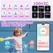 Smart Wach Fiess Activity Tracker für Jungen und Mädchen, wasserdichte Puzzlespiele, Wecker, Musik, Sportmodus, Hörgeräusche, Schlafen_voghion.com