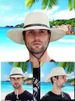New Arrivals Summer foldable big head circumference beach large brim straw outdoor men's sun hat_voghion.com