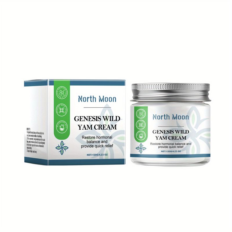 120 g cremă Genesis de ignamă sălbatică, restabilește echilibrul hormonal și oferă o ușurare rapidă_voghion.com