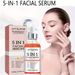 5-in-1-Gesichtsserum, intensiv feuchtigkeitsspendendes Gesichtsserum, glättende Hautpflege, Retinol, Hyaluronsäure, Niacinamid, Vitamin C und Vitamin E | Alle Hauttypen_voghion.com