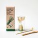 Tea Set 3-Piece Japanese Style Bowl Matcha Whisk Hundred Book Stand Gift Color Box Packaging_voghion.com