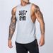 New Summer Loose Sweetheart Tank Top Men's Gym Men Letter Printing Fitness Sleeveless Tank Top Cotton_voghion.com