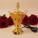 Bruciatore di incenso elettrico Arabian Crescent Border Diffusore di aromaterapia con spina_voghion.com