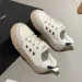 Scarpe casual bianche piccole con punta tonda e suola spessa retrò da donna, stile primaverile e autunnale, alla moda, con fondo piatto._voghion.com