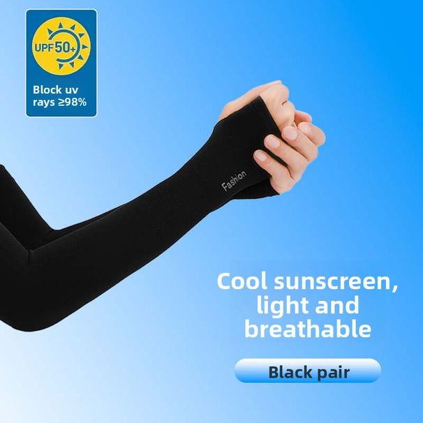 Protection solaire d'été en soie glacée pour cyclisme en plein air, couleur unie, anti-moustiques, protection unisexe pour le sport et la conduite_voghion.com