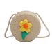 Borsa a tracolla estiva per cellulare da bambina, con fiori, in tessuto, carina, mini, da spiaggia, punto panoramico_voghion.com