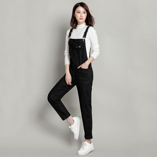 salopette en jean pour femme, vente chaude d'automne, grande taille, pantalon ample et décontracté, vêtements pour femmes_voghion.com