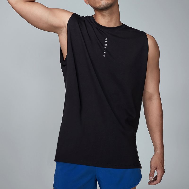 Herren-Trainings-Tanktop, ärmellos, sportlich, lässig, modisch_voghion.com