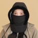 LazyZoom Skiing Cold-Proof Lei Feng Hat Men And Women, Pullover Ear Protection Outdoor Fleece-Lined Warm Face Mask Neck Warmer_voghion.com
