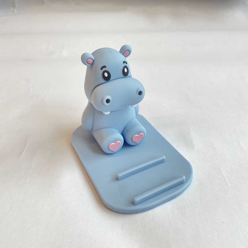[Kuum müük]Armas Hippo mobiiltelefonihoidja – turvaline mobiiltelefoni dokkimiskinnitus koos imetlusväärse multifilmikujundusega – suurepärane kingiidee, nunnust õhkub_voghion.com