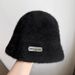 Women's Facially Flattering Rabbit Fur Fisherman's Hat, A Warm, Oversized Hat Suitable For Both Autumn And Winter, Available In A Solid White Color._voghion.com