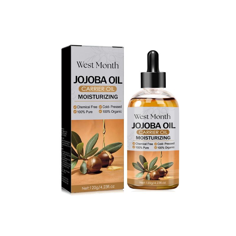 West&Month Jojoba Firming Dense Liquid  Preventing Loss Repairing Dry, Irritable, and Smooth Hair Care Oil_voghion.com