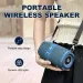 Altoparlante Bluetooth portatile con luce LED a tracolla 667, piccolo e di alta qualità, compatibile con_voghion.com