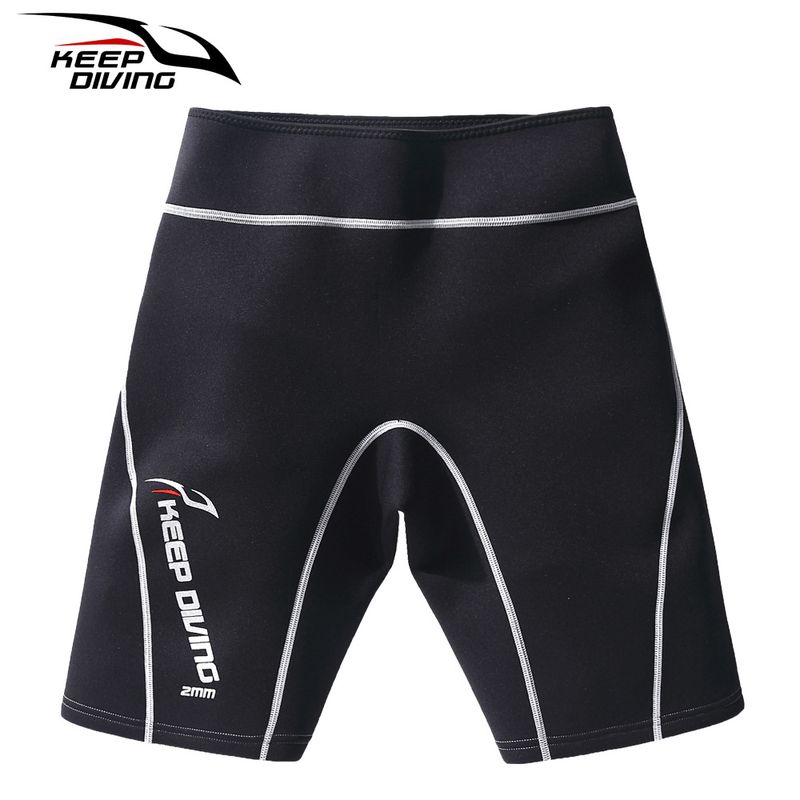 2MM Neoprene Thermal Diving Pants Surfing Men And Women Snorkeling Shorts Sunscreen Swimming Trunks WS-751_voghion.com