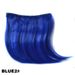 Hairpiece Clip In Extensions Synthetic Gradient Bangs Fake Hair Piece 12 Colors_voghion.com