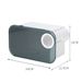 Waterproof Tissue Box For Bathroom Portable Toilet Paper Holder Punch-Free Roll Paper Dispenser With Garbage Bag Organizer_voghion.com