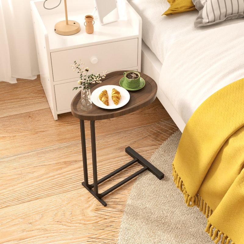 Tables Side Slide Table Bedside C Table CShaped CShaped For End Frame Side Metal Wood With Table Table End And Sofa B For Couch_voghion.com