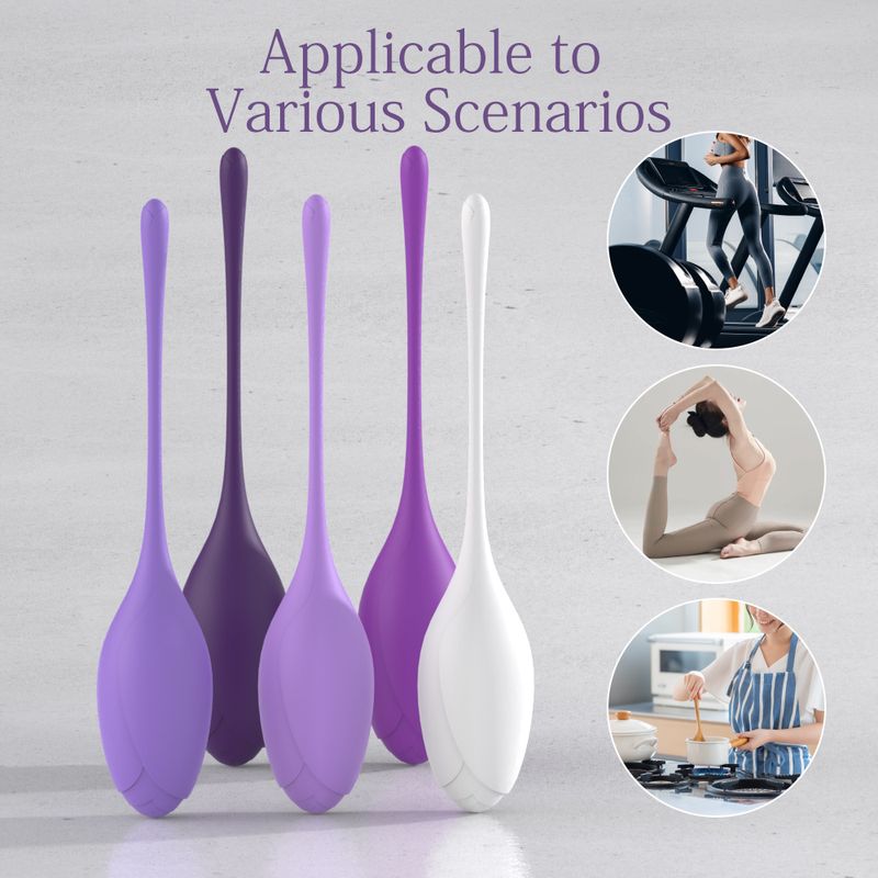 ZESSIEN Ben Wa Balls Kegel With Sterilizer Weighted Pelvic Floor Muscle Repair For Women_voghion.com