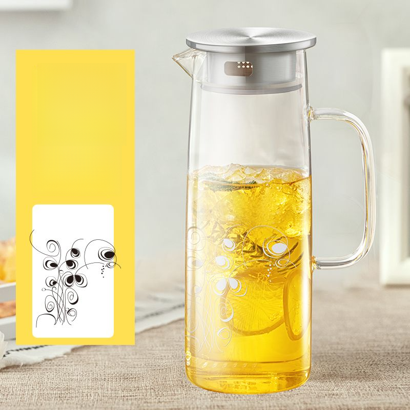 Vidro Wubiológico Espessado À Prova de Explosão Resistente a Altas Temperaturas Grande Capacidade Chá Branco Fervente Doméstico Frio_voghion.com