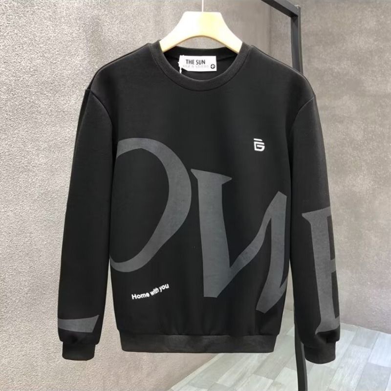 Haut polyvalent à col rond et coupe slim pour hommes_voghion.com