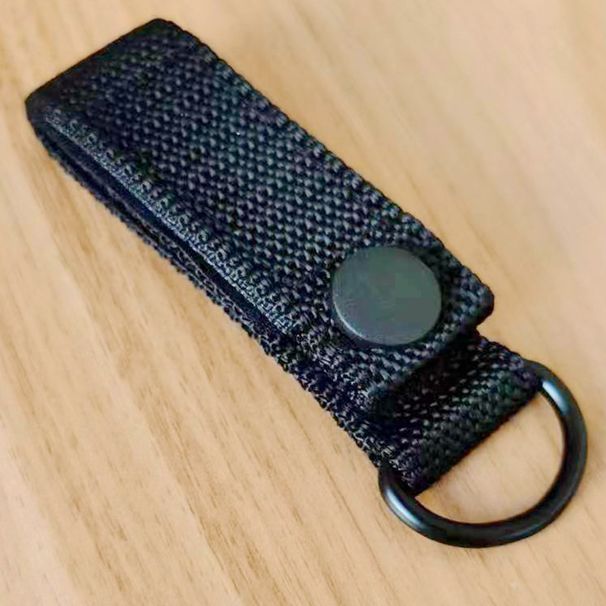 Taktische Outdoor-Gürtel Taille Kette Anti-Lost Stahldraht Pistole Karabiner Schlüssel Federseil_voghion.com