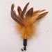 Steel Wire Feather Pet Toy Bell Interactive Puzzle Cat Teaser Wand Replacement Head_voghion.com