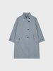 Women's Clothing In Stock~Korean LOW CLAS*IC Spring New Single-Breasted Stand Collar Loose Long Solid Color Trench Coat_voghion.com