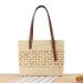 French High-end Western-style Large Capacity Woven Bag Suitable for Beach Vacation Solid Color Versatile Tote Bag Shoulder Bag_voghion.com