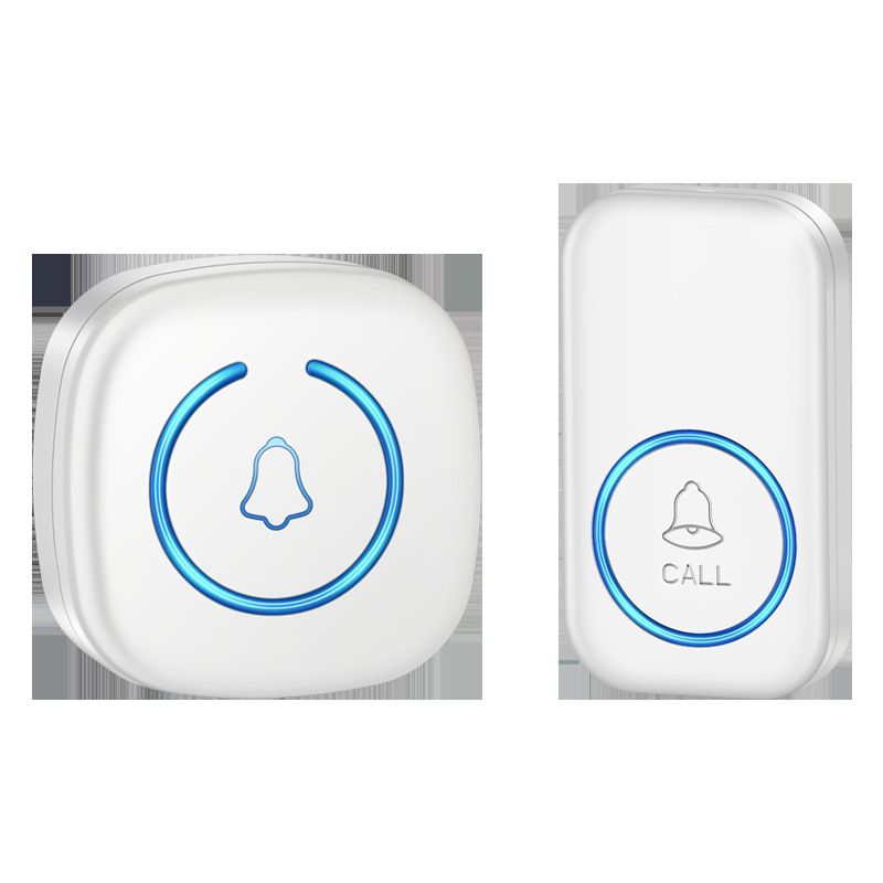 Wireless Doorbell With Long Range, 60 Melodies, 5 Volume Levels, Flash Alert & Remote Control, Ideal For Elderly & Hearing Impaired_voghion.com