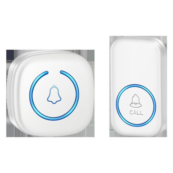 Wireless Doorbell With Long Range, 60 Melodies, 5 Volume Levels, Flash Alert & Remote Control, Ideal For Elderly & Hearing Impaired_voghion.com