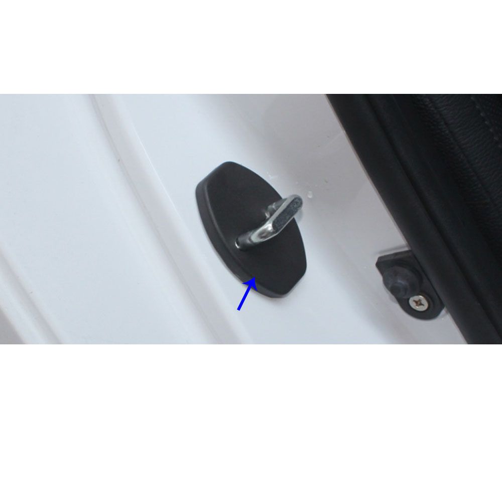 Karossinredning Rostskydd Vattentät Dörrlåsnycklar Nyckelskydd Spänne Skydd 4 st För Peugeot 301 2014 2015 2016 2017_voghion.com