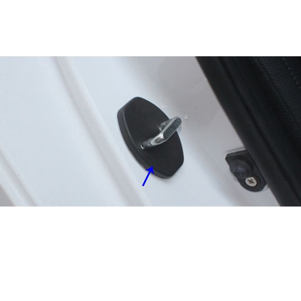 Karossinredning Rostskydd Vattentät Dörrlåsnycklar Nyckelskydd Spänne Skydd 4 st För Peugeot 301 2014 2015 2016 2017_voghion.com