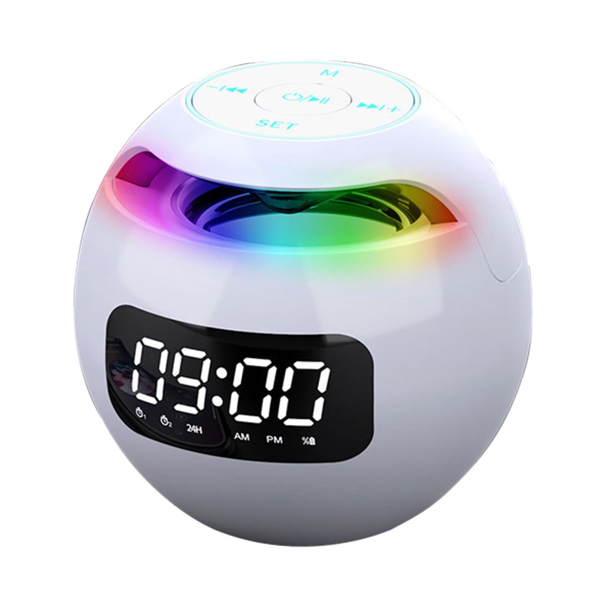 Xinweiqing Portable Mini Wireless Bluetooth-kompatibilní reproduktor Basový reproduktor USB FM hudební přehrávač_voghion.com