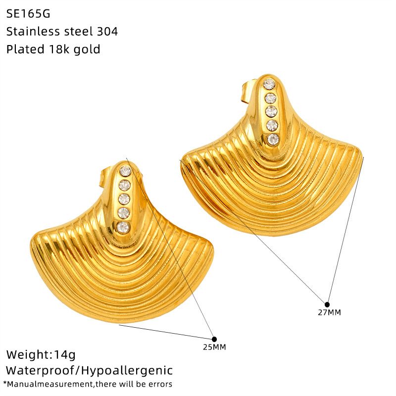 Earrings Unisex Jewelry Fashion Love Personality Titanium Steel Earrings Fashion Heart Shaped Earrings_voghion.com