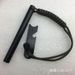 12.7*127mm Outdoor Flint Magnesium Rod Fire Starter Survival Scraper With 7 Heart Paracord Or Reflective Cord_voghion.com